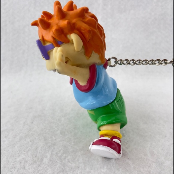 Vintage 1997 Chuckie Rugrats Keychain Light 4” - Picture 7 of 8